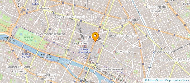 localisation de l'entreprise OBJECTEAM  PARIS