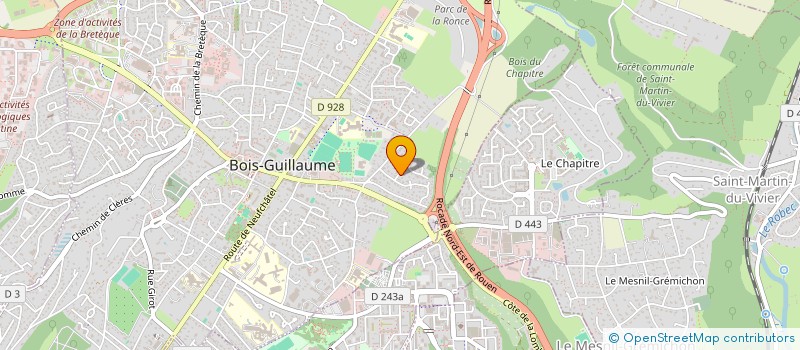 localisation de l'entreprise OBJECTIF 120 ASSOCIATION TEK MANCHE à BOIS-GUILLAUME