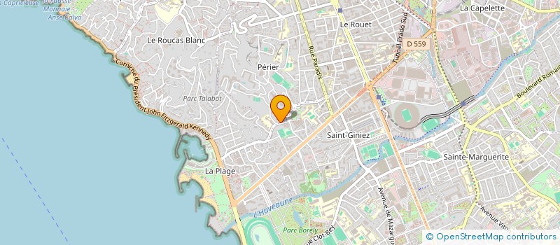 localisation de l'entreprise OBJECTIF 2050  MARSEILLE