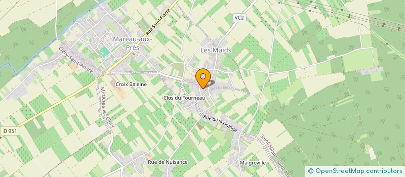localisation de l'entreprise OBJECTIF 2A à MAREAU-AUX-PRES