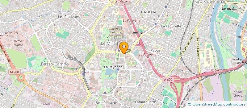 localisation de l'entreprise OBJECTIF 31 ET VIVRE ENSEMBLE à TOULOUSE