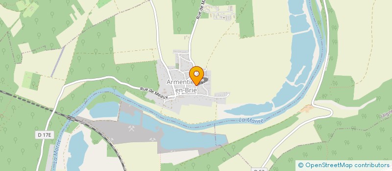 localisation de l'entreprise OBJECTIF à ARMENTIERES-EN-BRIE