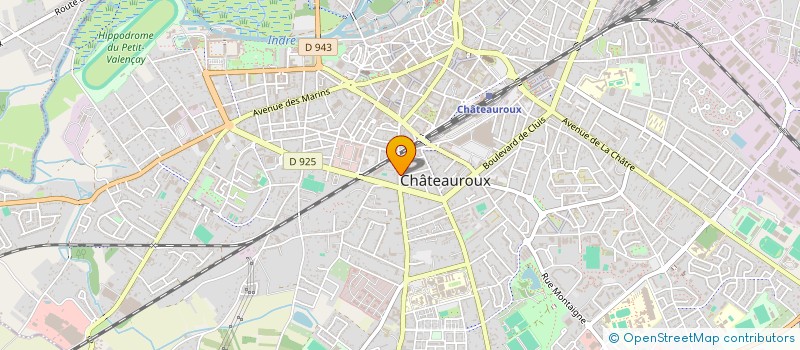 localisation de l'entreprise OBJECTIF à CHATEAUROUX