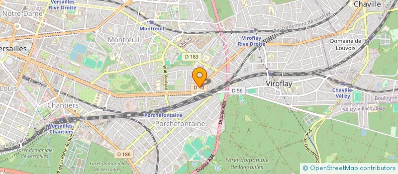 localisation de l'entreprise OBJECTIF  VIROFLAY