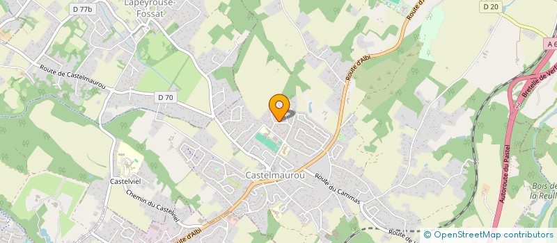 localisation de l'entreprise OBJECTIF 3R  CASTELMAUROU