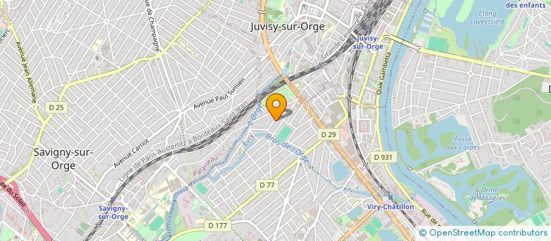 localisation de l'entreprise OBJECTIF à VIRY-CHATILLON