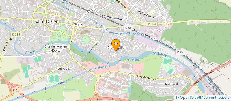 localisation de l'entreprise OBJECTIF-AFFAIRES à SAINT-DIZIER