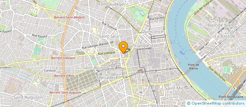 localisation de l'entreprise OBJECTIF AQUITAINE à BORDEAUX