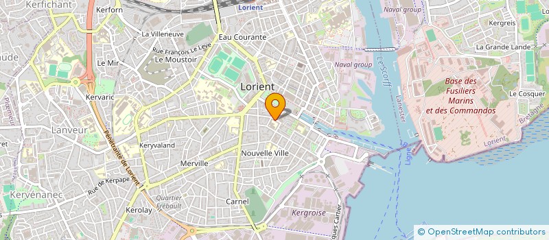 localisation de l'entreprise OBJECTIF ARTS à LORIENT