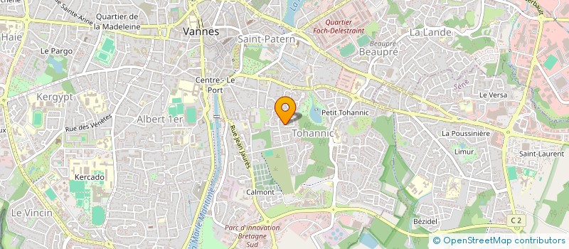 localisation de l'entreprise OBJECTIF ATLANTIQUE 2006 à VANNES