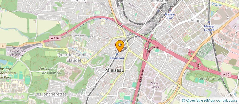 localisation de l'entreprise OBJECTIF BRASSERIE VICTOIRE  PALAISEAU