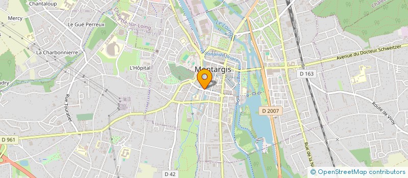localisation de l'entreprise OBJECTIF CENTRE à MONTARGIS