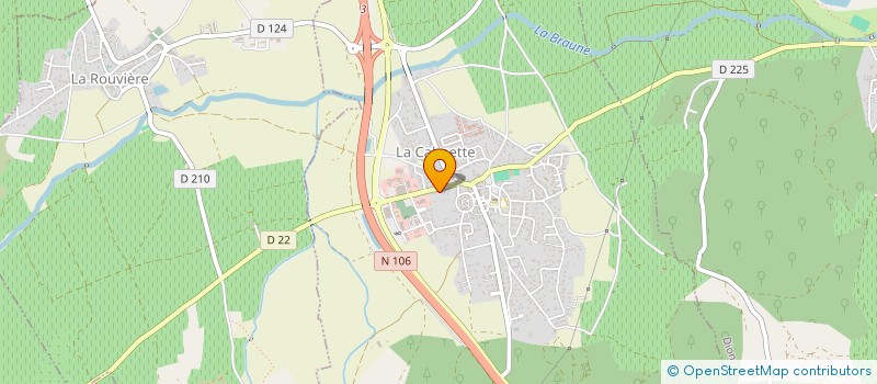 localisation de l'entreprise OBJECTIF CONDUITE  LA CALMETTE