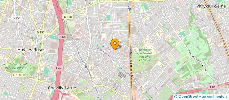 localisation de l'entreprise OBJECTIF CONSEIL IT  L'HAY-LES-ROSES