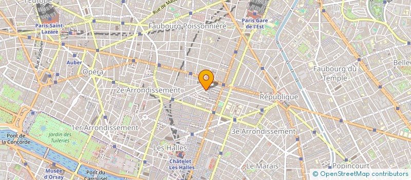 localisation de l'entreprise OBJECTIF CONSTRUCTION 196  PARIS