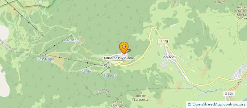 localisation de l'entreprise OBJECTIF D+  PUYVALADOR