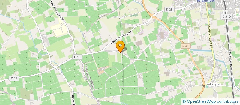 localisation de l'entreprise OBJECTIF DANSE à L'ISLE-SUR-LA-SORGUE