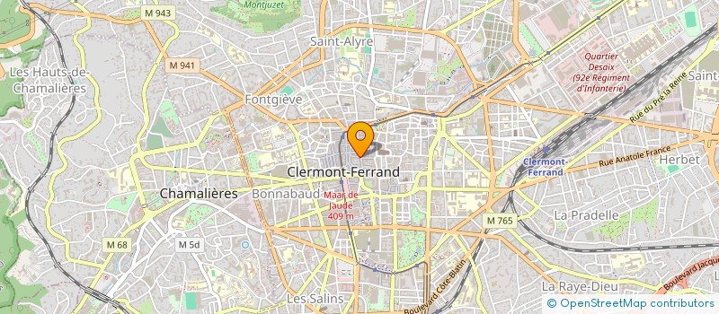 localisation de l'entreprise OBJECTIF DECOUVERTE à CLERMONT-FERRAND