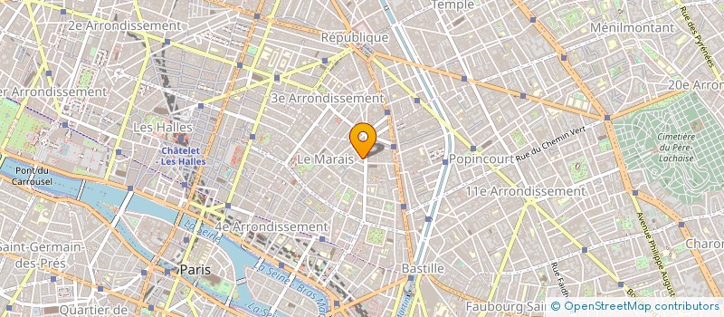 localisation de l'entreprise OBJECTIF DEMOLITION à PARIS