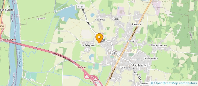 localisation de l'entreprise OBJECTIF DEMOS KRATOS à FEILLENS