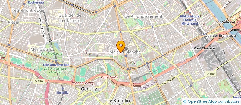 localisation de l'entreprise OBJECTIF DESIGN  PARIS