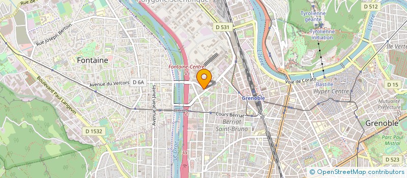 localisation de l'entreprise OBJECTIF DETENTE/BANDO LETHWEI MUROIS  LA MURE