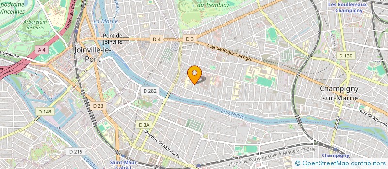 localisation de l'entreprise OBJECTIF EAU  CHAMPIGNY-SUR-MARNE