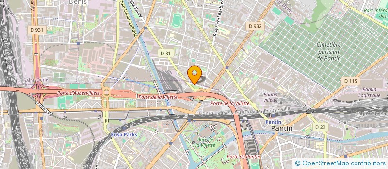 localisation de l'entreprise OBJECTIF EURORAISER 001  PARIS