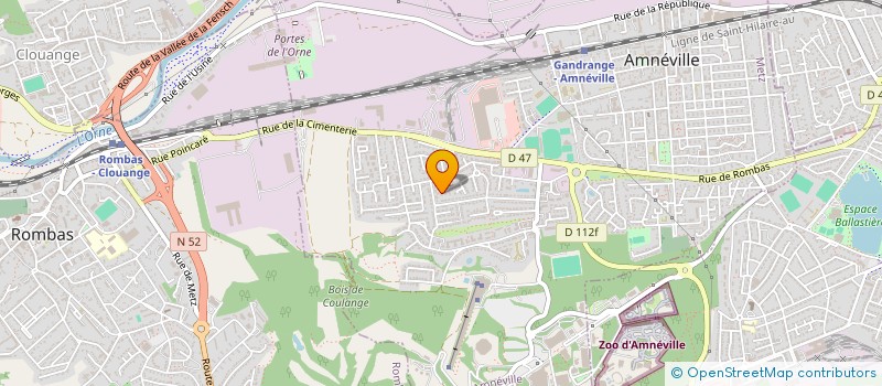 localisation de l'entreprise OBJECTIF FIRST  AMNEVILLE