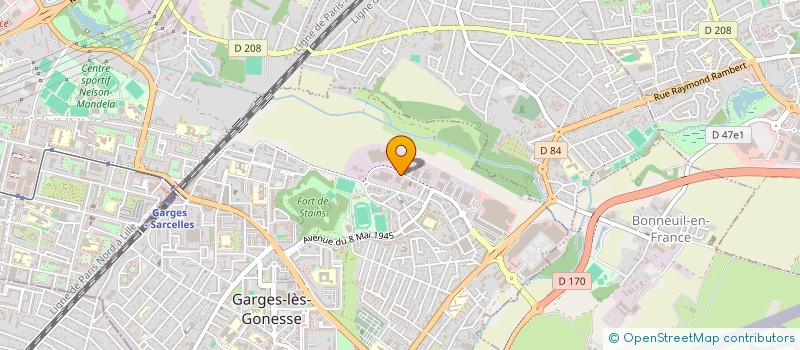 localisation de l'entreprise OBJECTIF FORMATION CONSEIL à GARGES-LES-GONESSE