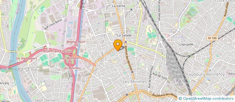 localisation de l'entreprise OBJECTIF FORME à TOULOUSE