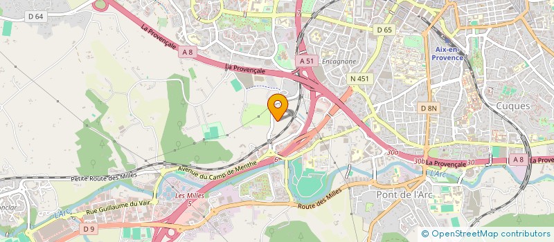 localisation de l'entreprise OBJECTIF GOLF à AIX-EN-PROVENCE