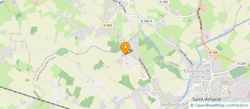 localisation de l'entreprise OBJECTIF HABIT'A à SAINT-AMAND-LES-EAUX