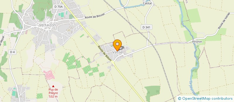 localisation de l'entreprise OBJECTIF ICI  VASSEL