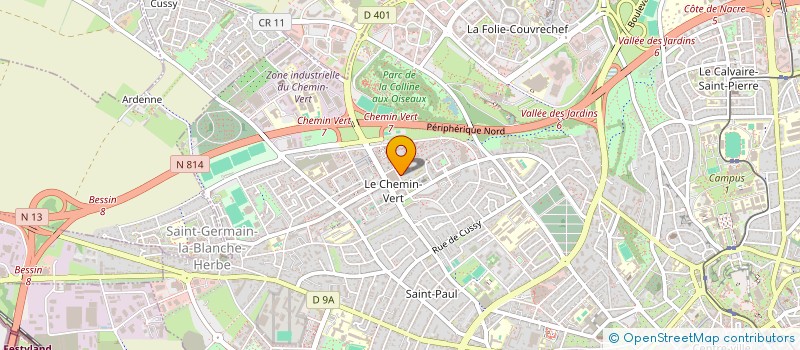 localisation de l'entreprise OBJECTIF IMAGE 14 à CAEN