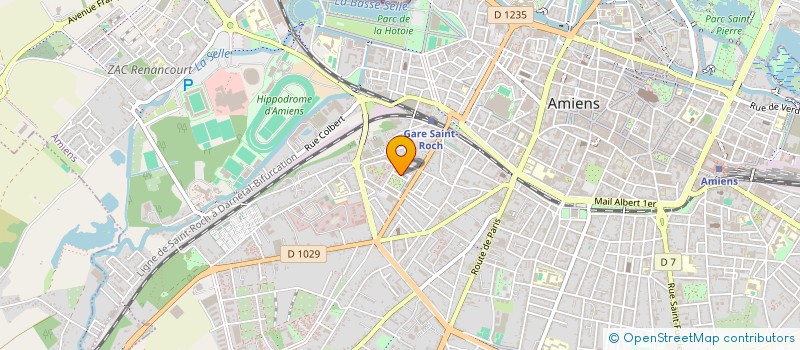 localisation de l'entreprise OBJECTIF IMAGE 80  AMIENS