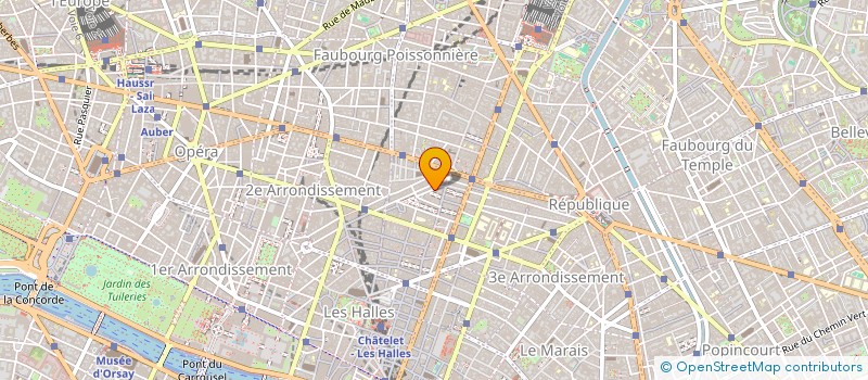 localisation de l'entreprise OBJECTIF INNOVATION 32  PARIS