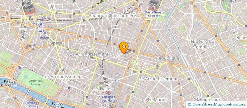 localisation de l'entreprise OBJECTIF INNOVATION 41  PARIS