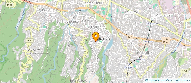 localisation de l'entreprise OBJECTIF INSERTION à SAINT-DENIS