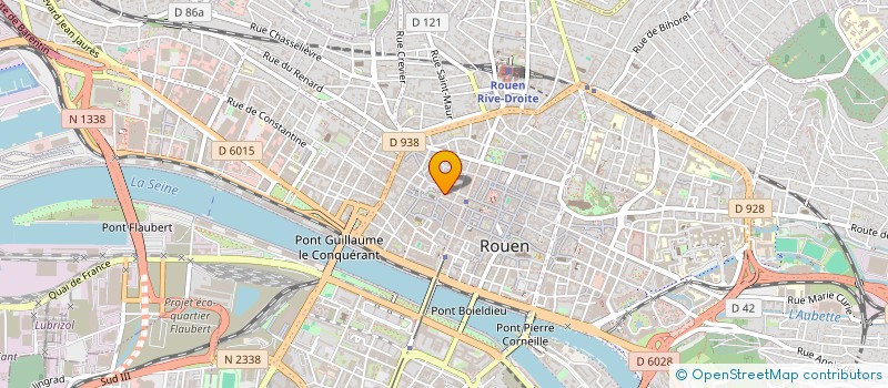 localisation de l'entreprise OBJECTIF INTERNAT à ROUEN