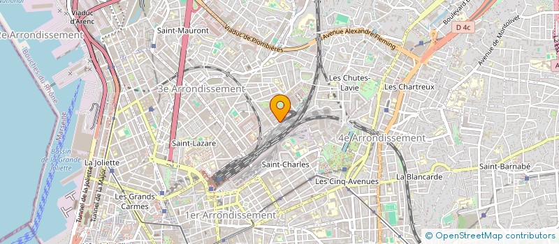 localisation de l'entreprise OBJECTIF KA à MARSEILLE
