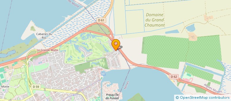 localisation de l'entreprise OBJECTIF KITELOOP LA GRANDE MOTTE à LA GRANDE-MOTTE