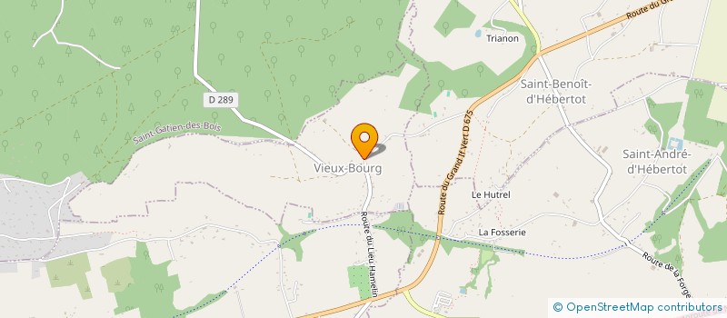 localisation de l'entreprise OBJECTIF LUNE  VIEUX-BOURG