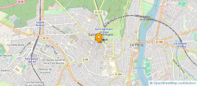 localisation de l'entreprise OBJECTIF M'AUTO à SAINT-GERMAIN-EN-LAYE