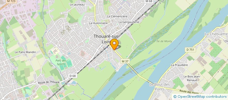 localisation de l'entreprise OBJECTIF MANTA  THOUARE-SUR-LOIRE