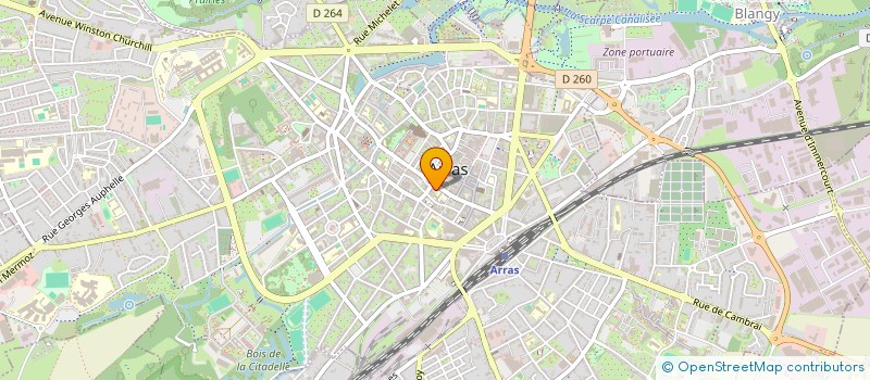 localisation de l'entreprise OBJECTIF MEDIATION à ARRAS