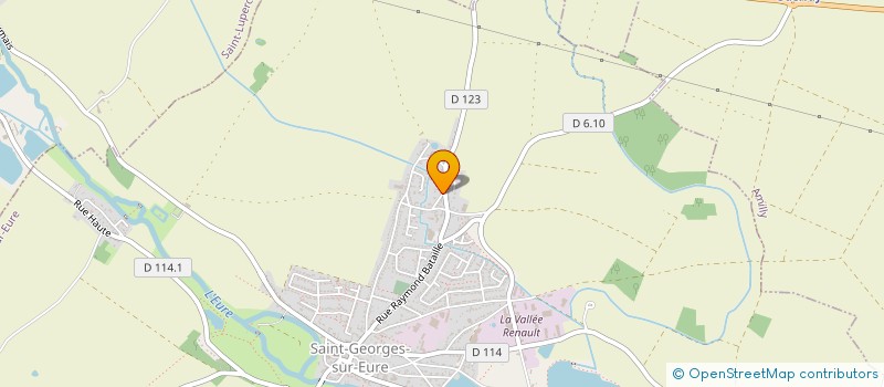 localisation de l'entreprise OBJECTIF MIEUX ETRE PAR LA SOPHROLOGIE à SAINT-GEORGES-SUR-EURE