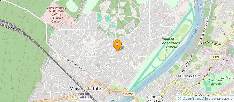 localisation de l'entreprise OBJECTIF MONTESSON  MAISONS-LAFFITTE