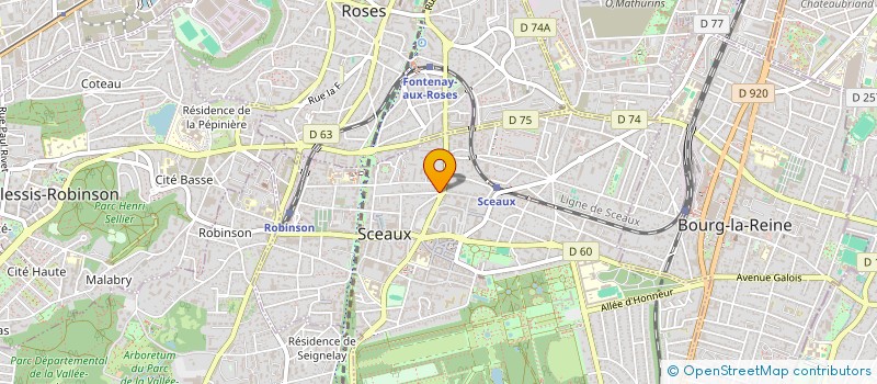 localisation de l'entreprise OBJECTIF NATURE à SCEAUX