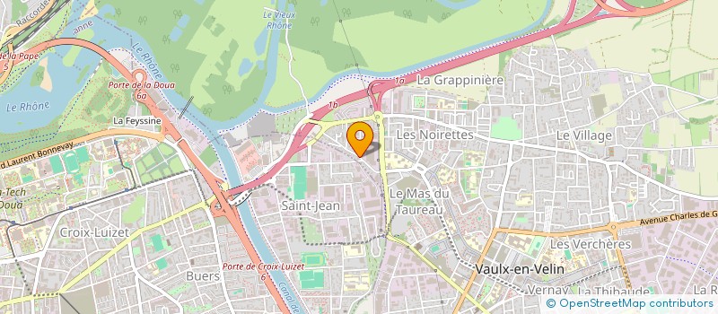 localisation de l'entreprise OBJECTIF NATURE SANTE  VAULX-EN-VELIN